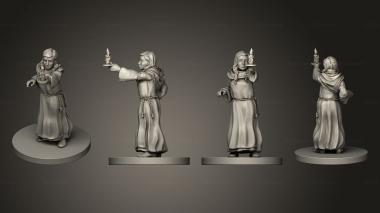 Figurines of people Sister Mary 3d model