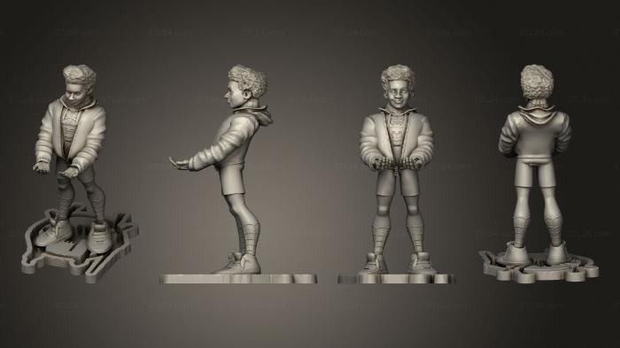 Figurines of people (soporte miles morales 2, STKH_0900) 3D models for cnc