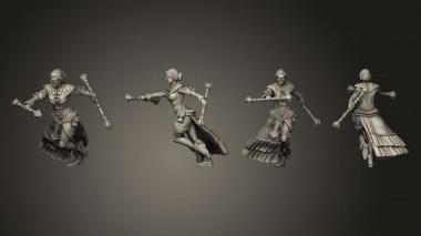 Figurines of people Steam Constructs Madame Rever Twin Staff 3d model