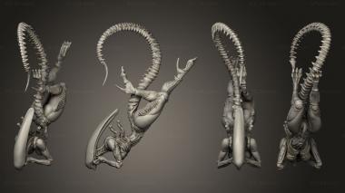 Figurines of people SUP XENO VIXEN BROOD DREAMER 3d model