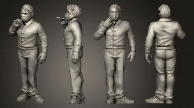 Figurines of people Titan City Citizens body 1 001 3d model
