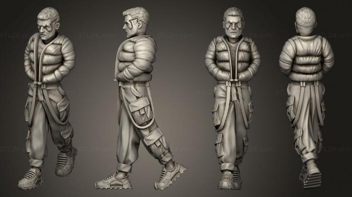 Figurines of people (Titan City Citizens body 1 004, STKH_0937) 3D models for cnc