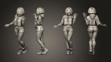 Figurines of people Titan City Citizens body 1 005 3d model