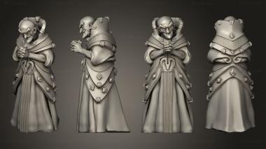 Figurines of people Titan City Stories Eustace Ram Mentor 3d model