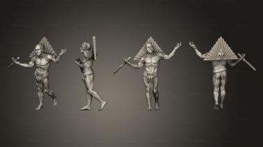 Figurines of people Titan City Stories Lovely Sting 3d model