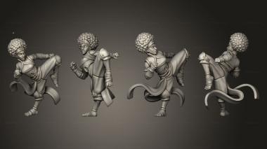 Figurines of people Vae Victis MONK 3d model