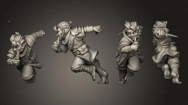 Figurines of people Vae Victis ROGUE 002 3d model