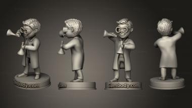 Figurines of people Vault Boy 2 3d model
