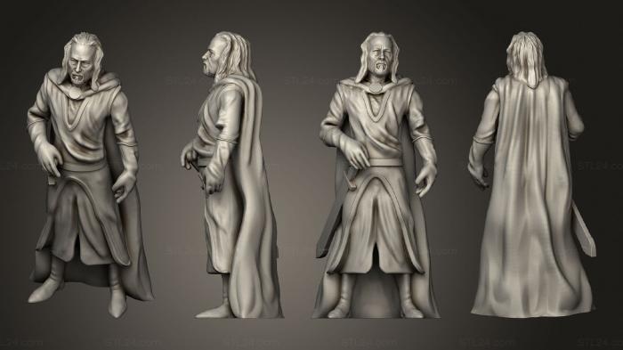 Figurines of people (Villager Landlord, STKH_0994) 3D models for cnc