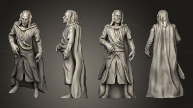 Figurines of people Villager Landlord 3d model