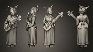 Figurines of people Villigers Geisha 02 3d model