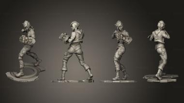 Figurines of people Violet Arcane 3d model