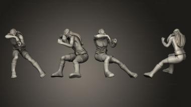 Figurines of people Warhammer 24 3d model