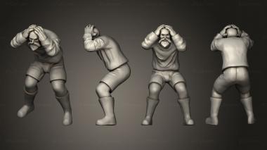 Figurines of people Warhammer 25 3d model
