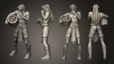Figurines of people Warhammer 26 3d model