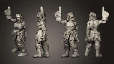Figurines of people Warhammer 27 3d model