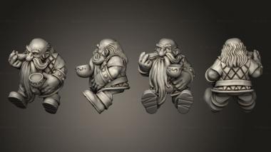Figurines of people Warhammer 28 3d model