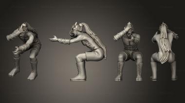 Figurines of people Warhammer 29 3d model