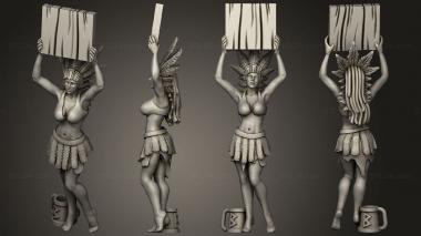 Figurines of people Warhammer 36 3d model