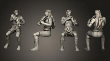 Figurines of people Warhammer 41 3d model