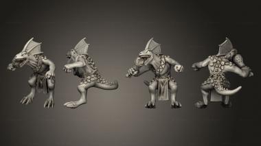 Figurines of people Warhammer 44 3d model