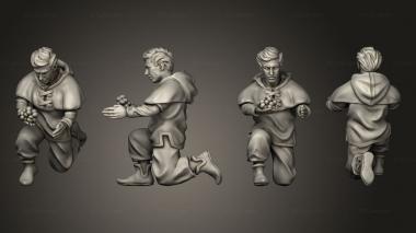 Figurines of people Winemakers sobiratel ed 1 3d model