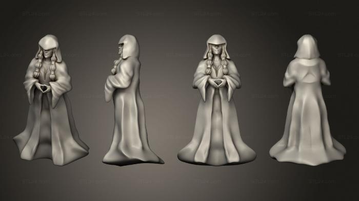 Figurines of people (Xmas Advent Traytor, STKH_1073) 3D models for cnc