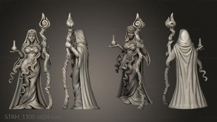 Figurines of people (Against the Shadows Starter Mar Miriel, STKH_1100) 3D models for cnc