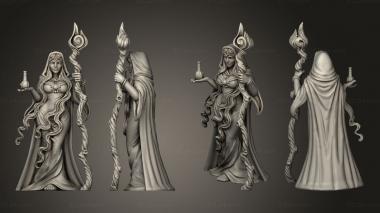 Figurines of people Against the Shadows Starter Mar Miriel 3d model