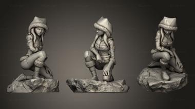 Figurines of people Ahsoka Tano 3d model