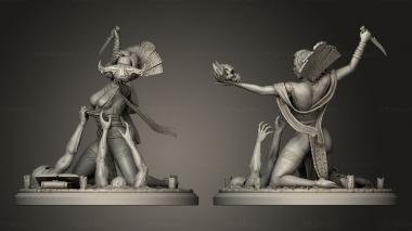 Figurines of people Alara The Ritual statue nsfw 3d model