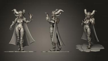 Figurines of people Alexstrasza from World Warcraft and Dragonball Lunchi 3d model