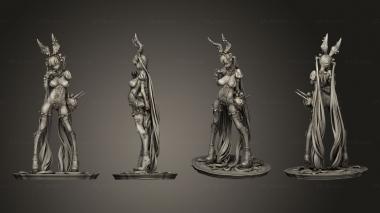 Figurines of people Alice Nighthawks for Nighthawks 3d model