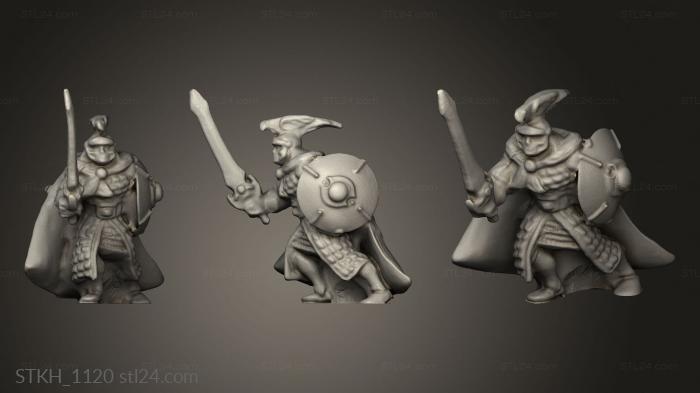 Figurines of people (Finn the Viking Champion, STKH_1120) 3D models for cnc