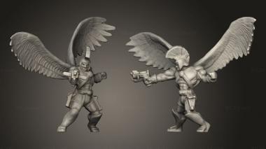 Figurines of people Protectors Ullar 3d model