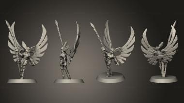 Figurines of people Raelin the Kyrie Warrior Sot matte 3d model