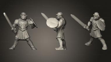 Figurines of people Sacus 3d model