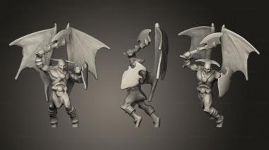 Figurines of people All Heroscape ned Figures Minions Utgar 3d model