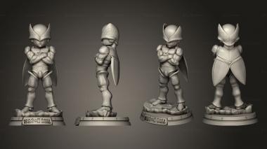 Figurines of people Cell JR 3d model