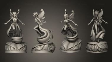 Figurines of people Fairy var 3d model
