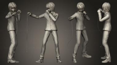 Figurines of people kurapika 3d model