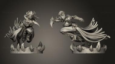 Figurines of people amira the bandit 3d model