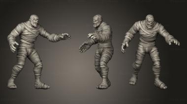 Figurines of people Ancient Undead Mummy 3d model