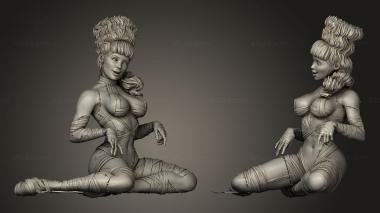 Figurines of people Betty bracodireito 3d model
