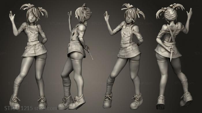 Figurines of people (Bishoujo chucky, STKH_1215) 3D models for cnc