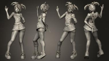 Figurines of people Bishoujo chucky 3d model