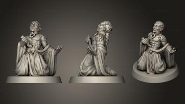 Figurines of people BLOOD 3d model