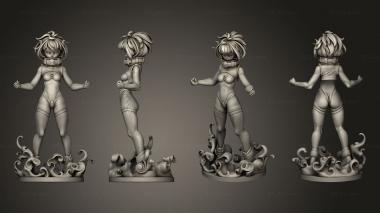 Figurines of people Bull Demon Production Process Monster 3d model