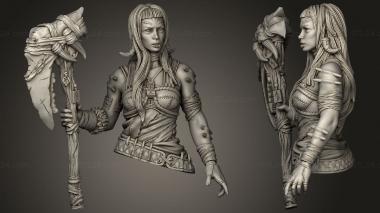 Figurines of people Half Giantess 3d model