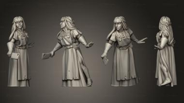 Figurines of people BUTCHER WITCH OCT 3d model